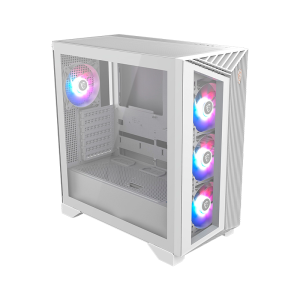 Case MSI MPG GUNGNIR 210R WHITE, mini-ITX, Micro-ATX, ATX, Mid Tower
