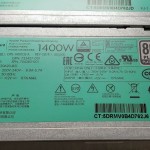 Fuente HP 720620-B21   1400W  PLATINUM  para PROLIANT DL360  DL380  ML350 GEN9 - Spare Part 754383-001    733427-001   733428-001  733428-401  Usado