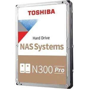 DISCO DURO INTERNO N300 PRO 16TB 3.5" NAS TOSHIBA 7200 RPM (HDWG51GXZSTB)