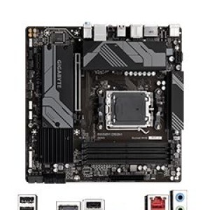 Motherboard Gigabyte B650M DS3H, Chipset AMD B650, Socket AMD AM5, mATX