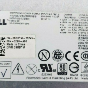 Fuente para Dell Optiplex 960 980 F255E-00 255W 0PW115 PW115 09RD1W 9RD1W