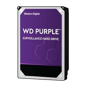 Disco duro Western Digital Purple Surveillance, 3TB, SATA 6.0 Gbps, 5400RPM, 64MB, 3.5".