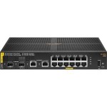 HPE Aruba 6100 12G Class4 PoE 2G/2SFP+ 139W Switch - Conmutador - Gestionado