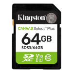 MEMORIA SDHC 64GB 100MB/S C10 KINGSTON UHS-I (SDS3/64GB)