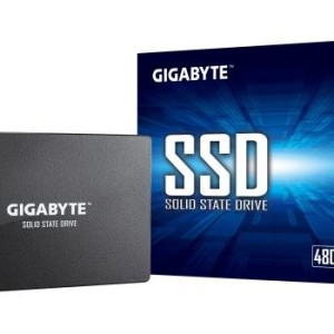 Unidad en estado solido Gigabyte GP-GSTFS31480GNTD, 480GB, SATA 6.0 Gbps, 2.5", 7mm.  Velocidad de escritura 480 MB/s, velocidad de lectura 550MB/s, controlador Nand Flash.