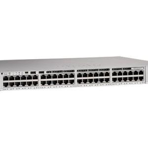 Switch Cisco C9200L-48P-4X-E Catalyst 9200 48 Ports L3 Managed Full PoE+ 48 x Gigabit Ethernet Network 4 x 10 Gigabit Ethernet Uplink  fuentes soporatdos 2, instalado 1 PWR-C5-1KWAC- Usado 
