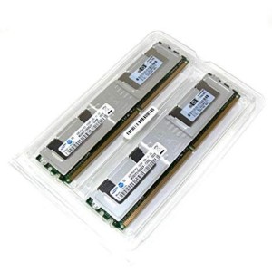 Memoria Kit HP 8GB (2X4GB) 397415-B21  398708-061 PC2-5300 DDR2 SDRAM ECC   PROLIANT  2 Modulos de 4GB cada uno P/N : 398708-061
