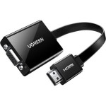 UGREEN Adaptador HDMI a VGA activo con conector de audio de 0.138 in HDMI macho a VGA hembra hasta 1080P para PC, laptop, Ultrabook