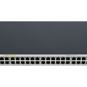 Switch HPE OfficeConnect 1920S (370W), 48 puertos RJ-45 LAN GbE, 4 puertos SFP GbE, PPoE+. - Usado Garantia 12 Meses