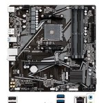 Motherboard Gigabyte B550M K (rev. 1.0) Chipset AMD B550, Socket AM4, Micro ATX