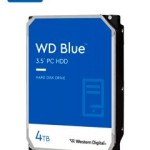 Disco duro Western Digital Blue WD40EZAX, 4TB, SATA 6GB/s, 3.5" 5400rpm, Cache 256MB