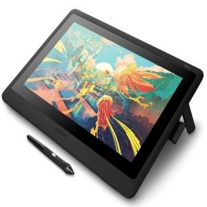 Wacom Cintiq DTK1660K0A Tableta gráfica - 39.6cm (15.6&#34;) LCD Full HD - Cable - Negro - 16,7 Millones de colores - 345.44mm x 193.04mm Active Area - 8192 Nivel de presión - Lápiz - HDMI - 