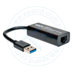 Adaptador de red Trippe-Lite U336-000-R, USB 3.0 SuperSpeed a Gigabit Ethernet.