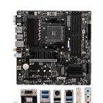 Motherboard MSI B550M PRO-VDH WIFI, AMD B550, AM4 Socket, VGA, HDMI, DP, USB 3.2 Gen1