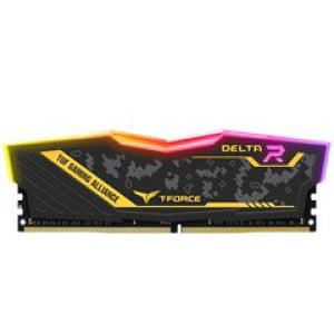 Memoria TG T-Force DELTA TUF Gaming RGB, 16GB, DDR4-3200 MHz, CL16-20-20-40 1.35V