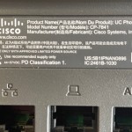 Telefono Cisco CP-7841-K9= 4-Lines IP Phone VoIP Display Phone - Producto Segundo Uso excelente estado Garantia 12 Meses