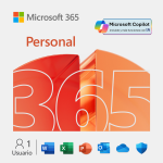 Licenciamiento Virtual (ESD) Microsoft 365 Personal (Licencia de 12 meses / 1 usuario)