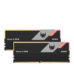 Memoria U-DIMM Predator Vesta II RGB, 32GB (2x16GB) DDR5-6000MHz, PC5-48000, CL32, 1.35V.