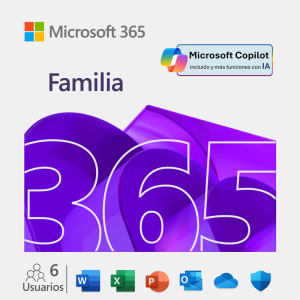 Microsoft 365 Family 12 Months - License Subscription - 1 to 6 users