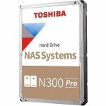 Disco duro Toshiba N300 PRO NAS, 18TB, SATA 6.0Gb/s, 7200rpm, 512MB Cache, 3.5".