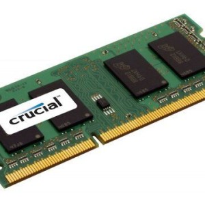 Memoria Crucial CT102464BF160B, 8GB, DDR3, SODIMM, 1600 MHz, CL11. 