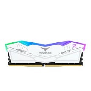 Memoria TEAMGROUP T-FORCE DELTA RGB DDR5, 16GB (1x16GB) DDR5-6000MHz, CL38, 1.25V, Blanco