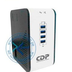 ESTABILIZADOR CDP R2CU-AVR1008I 1000VA 8 SALIDAS 4 PORT USB (R2CU-AVR1008I)