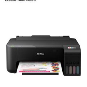 Impresora de tinta continua Epson L1210, USB de alta velocidad (compatible con USB 2.0) Tecnología de impresión: Inyección de tinta Heat-Free Micro Piezo de 4 colores (CMYK) / Resolución máxi