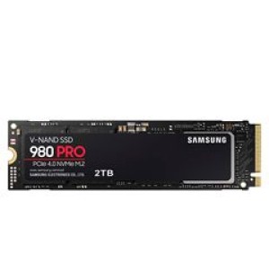 Unidad en estado solido Samsung 980 PRO 2TB SSD M.2 2280, PCIe Gen 4.0 NVMe 1.3c Velocidad de lectura secuencial de hasta 7000 MB/s, Velocidad de escritura secuencial de hasta 5100 MB/s. Tecn
