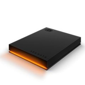 Disco duro externo Seagate FireCuda Gaming STKL1000400, 1TB, USB con LED Personalizable. De gran capacidad y diseño atrevido. Simplemente conéctelo y estara listo para usarse. Es la unidad de