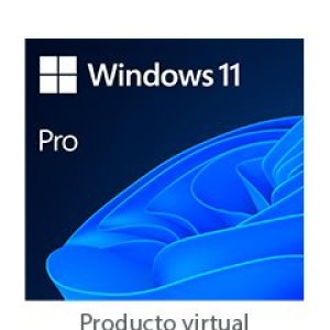 Sistema Operativo Microsoft Windows Pro 11, 64-bits All Languages PK Lic Online DwnLd NR Es una Licencia ESD