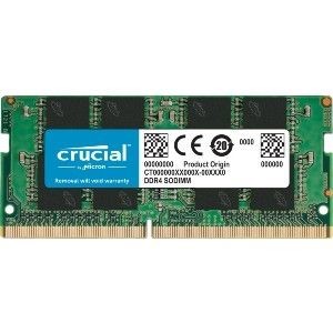 CRUCIAL MEMORIA 8GB DDR4 3200 SODIMM PC4-25600 CL22 1.2V