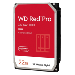 Disco duro Western Digital Red Pro WD221KFGX, 22TB, SATA 6GB/s, 3.5" 7200rpm, Cache 512MB