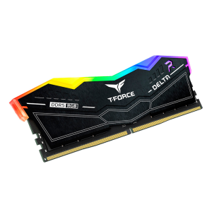 TeamGroup DELTA RGB DDR5 16GB Kit de 1 Unid (1x16GB) Memory Black, 6000MHz, CL38