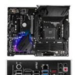 Motherboard MSI MPG B550 GAMING PLUS AMD B550 AM4 Socket, HDMI, DP, USB 3.2 Gen 2