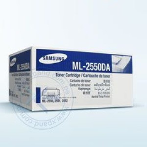 Cartucho de Toner Samsung ML-2550DA, tecnólogia Laser, color negro,   para las series ML-2550, ML- 2551, ML-2552, presentación en caja.