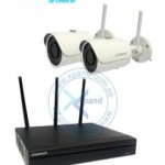Kit Cámaras IP Wireless Advance CAMWS22, 2 cámaras, NVR con disco de 1TB, Dia/Noche.