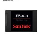 Unidad de Estado Solido SanDisk Plus, 480GB, SATA 6Gb/s, 2.5", 7mm.