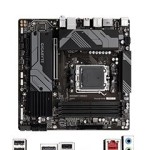 Motherboard Gigabyte B650M DS3H, Chipset AMD B650, Socket AMD AM5, mATX