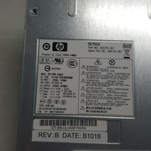 Fuente HP 503376-001 508152-001 PC8019 240W  Retirado de Equipo en Uso Garantia 12 Meses