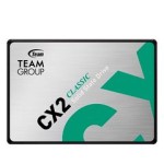 Unidad de estado solido Teamgroup CX2, 256GB, SATA 6.0 Gb/s, 2.5", ECC, DC +5V