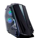 Case gamer TEROS TE-1314G, Mid Tower, USB 3.0 / USB 2.0, audio, ventilador ARGB, negro