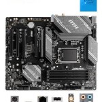 Motherboard MSI B760 GAMING PLUS WIFI, Chipset Intel B760, LGA1700, HDMI, DP, ATX