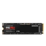 Unidad en estado solido Samsung 990 PRO 2TB M.2 2280, PCIe Gen 4.0 x4, NVMe 2.0