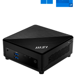 Barebone MSI CUBI 5 Core I7-1255U 4.70 GHz 12M, DDR4 3200MHz SO-DIMMs, up to 64GB