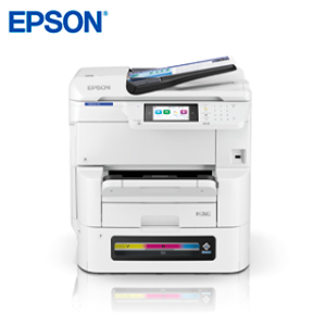 Impresora de inyección de tinta multifunción Epson WorkForce Pro EM-C8100 Con cable e inalámbrico - Color - Copiadora/Fax/Impresora/Escáner - ppm Mono/25 ppm de impresión en color - 4800 x 12