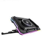 Cooler TEROS TE-7133N RGB, compatible con notebooks de 14" hasta 19"