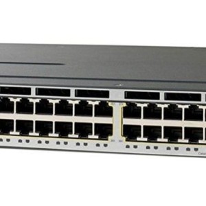 Switch Cisco WS-C3750X-48PF-L 48-Port PoE Gigabit 10/100/1000Base-T Fuentes de 1100W - Producto Usado Garantia 12 Meses