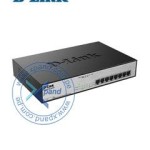 Switch D-Link DGS-1008MP, 8 RJ-45 10/100/1000 Mbps, PoE.