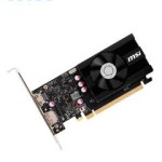 Tarjeta de video MSI GeForce GT 1030 4GD4 LP OC, 4GB DDR4, PCIe Gen 3.0 x16 (Utiliza x4)